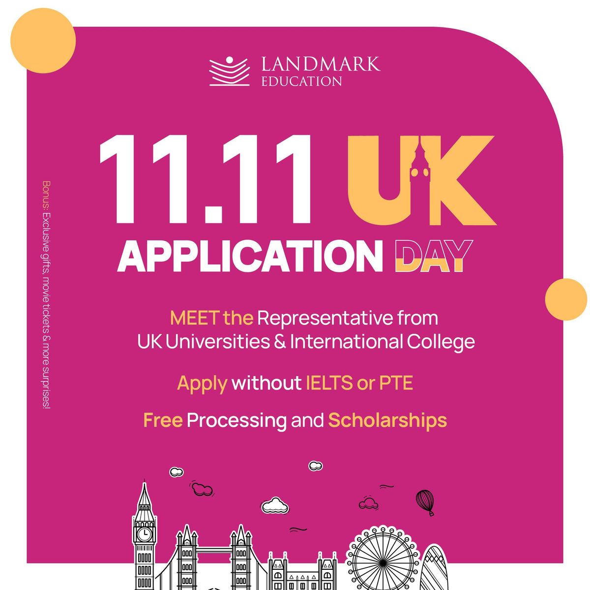 11.11 UK Application Day at Landmark Education