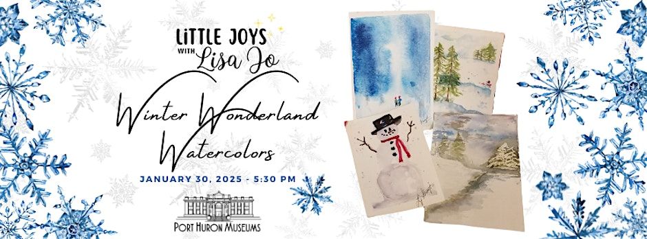 Winter Wonderland Watercolors