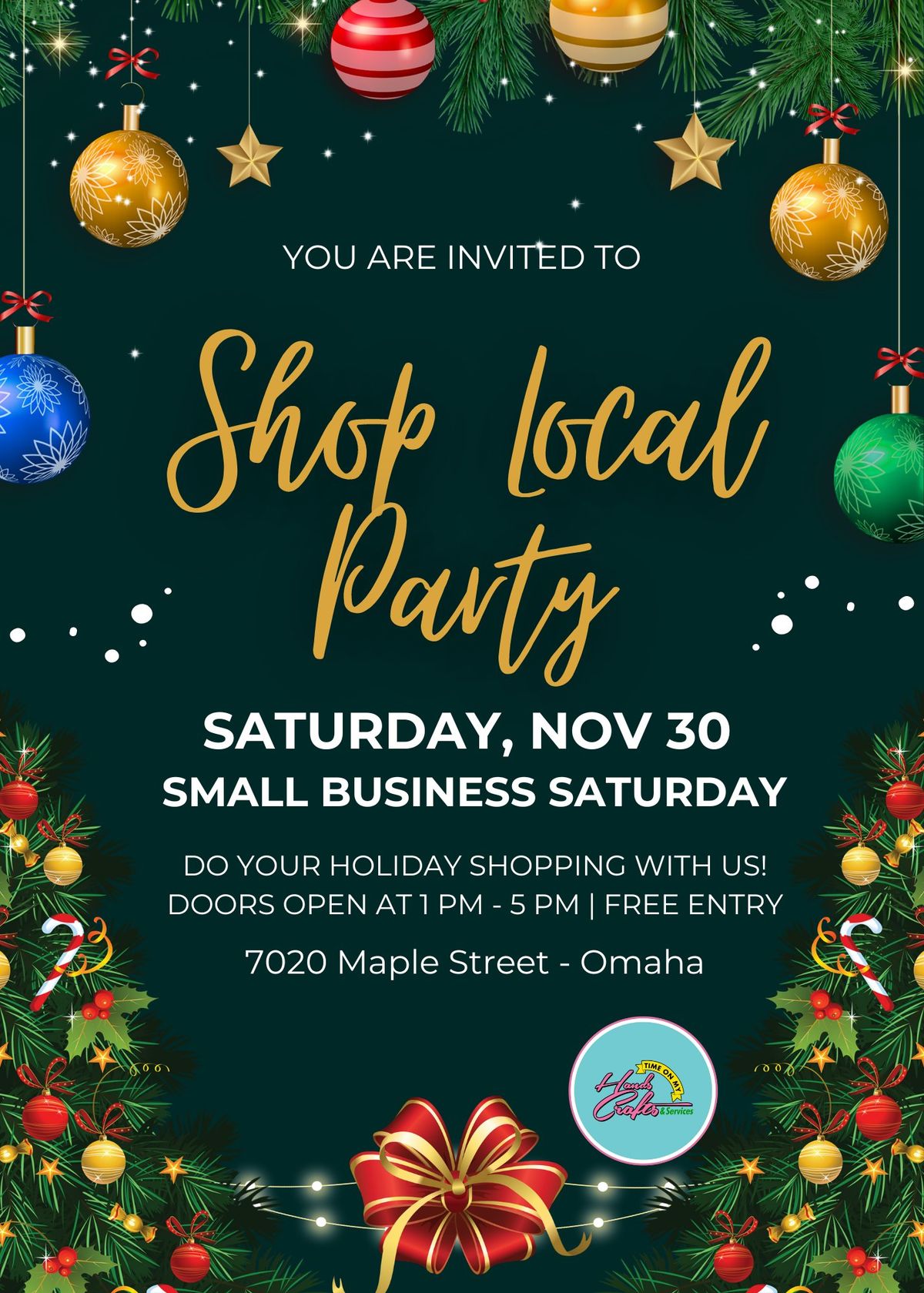 2ND ANNUAL SHOP LOCAT PARTY | SMALL BUSINESS SATURDAY