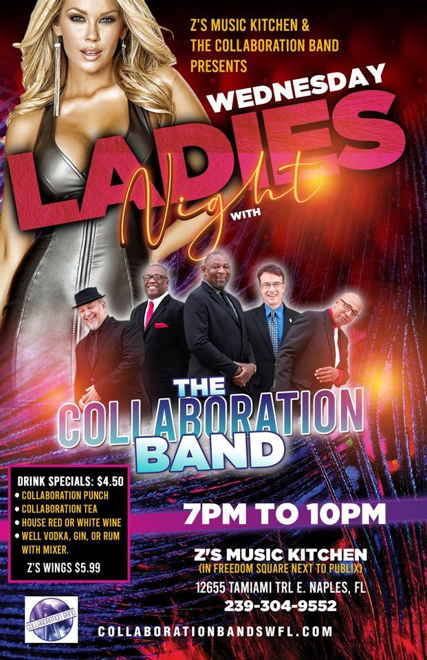 Ladies Night with Collaboration Band at Z's Music Kitchen