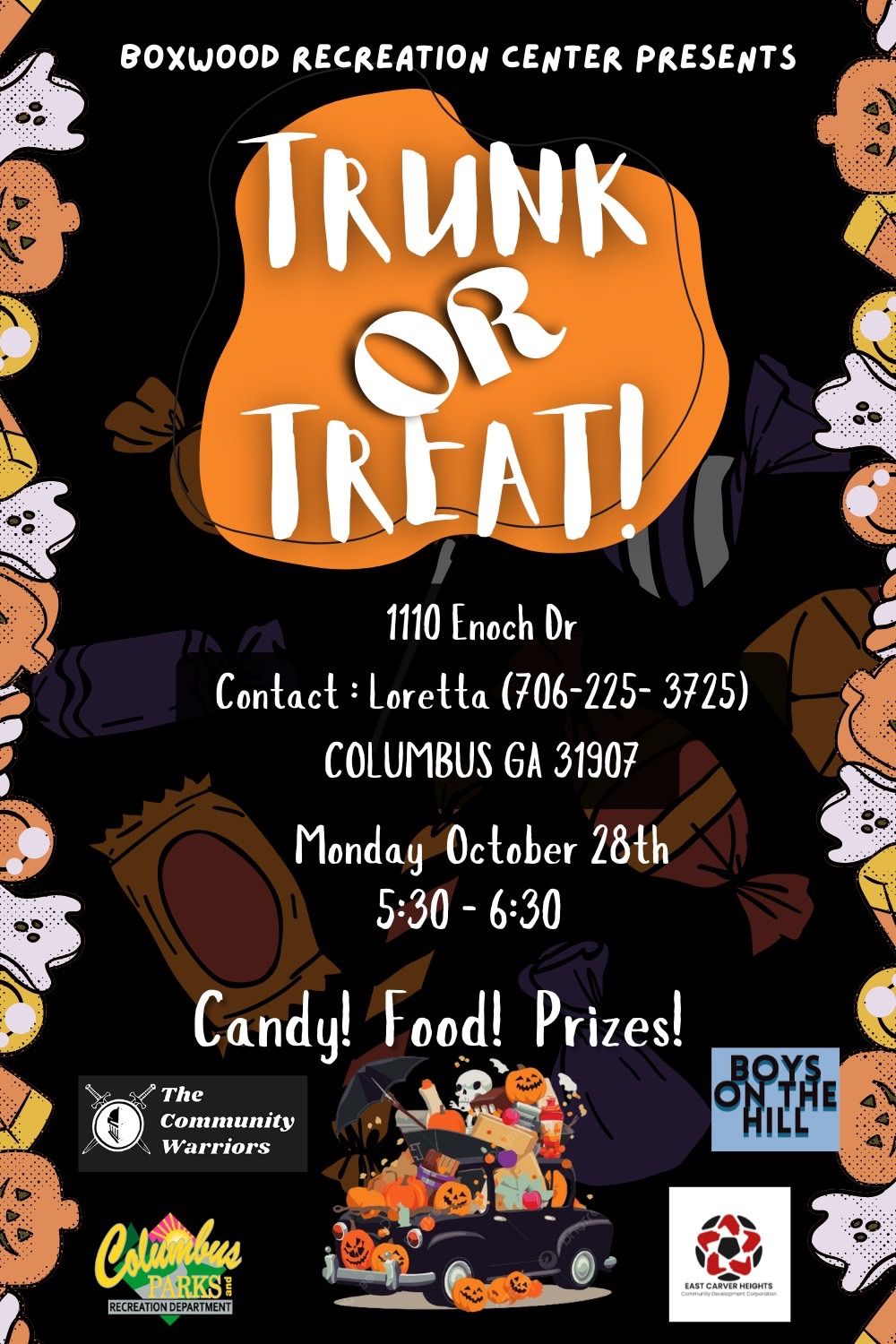 Trunk or Treat\ud83c\udf83\ud83c\udf2b\ufe0f