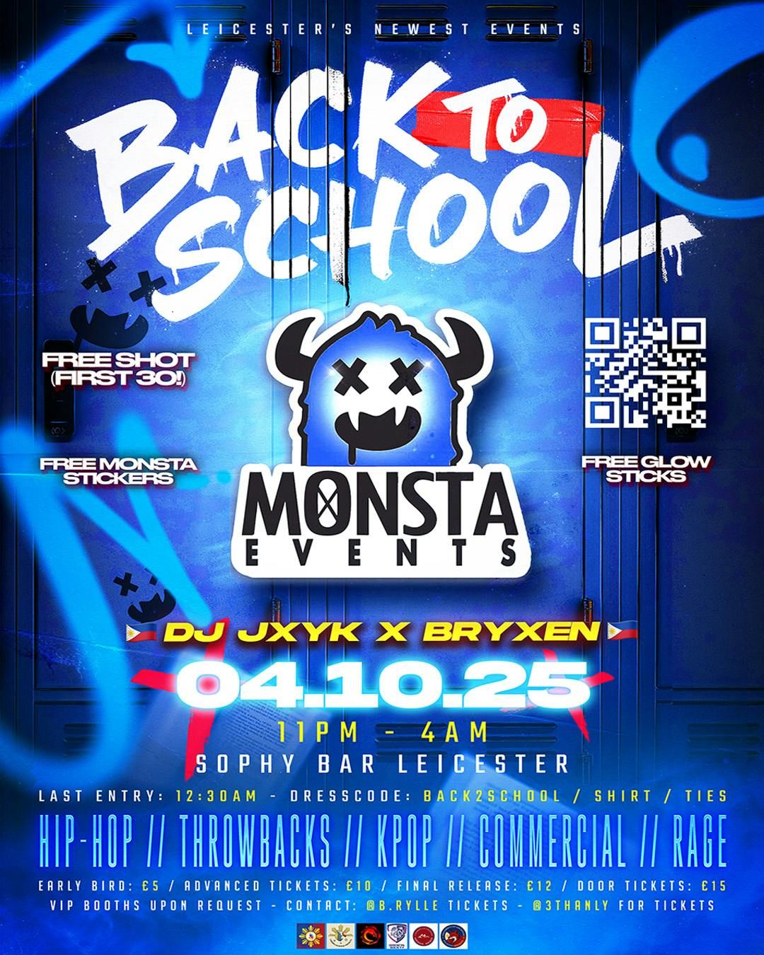 Monsta Leicester Presents: Back2School Launch Party
