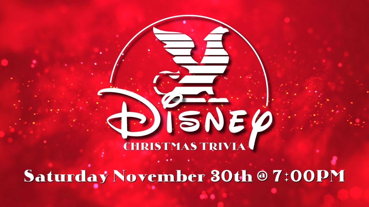 Save the date! Disney and holiday trivia! 