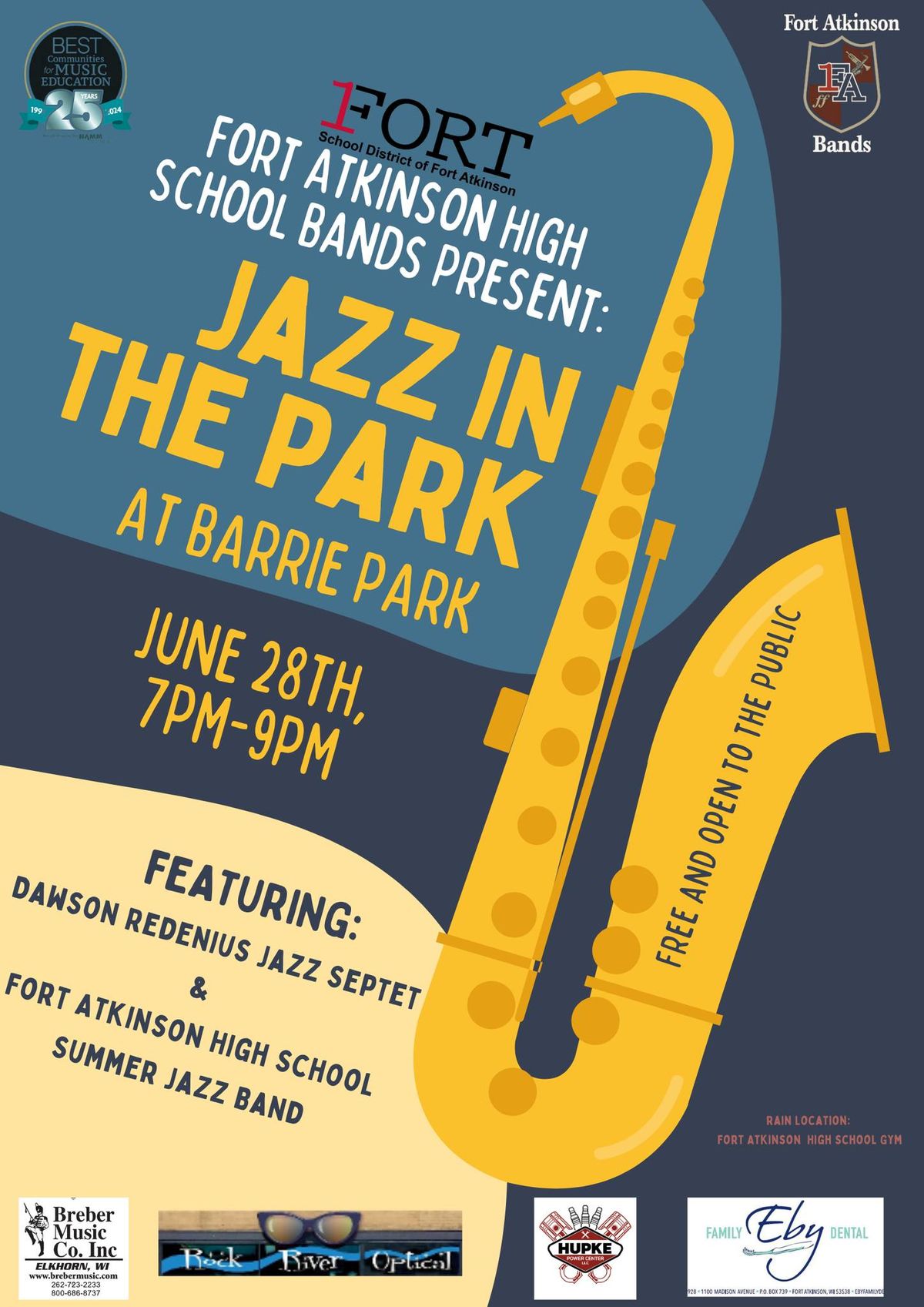 Jazz In the Park - At Barrie Park