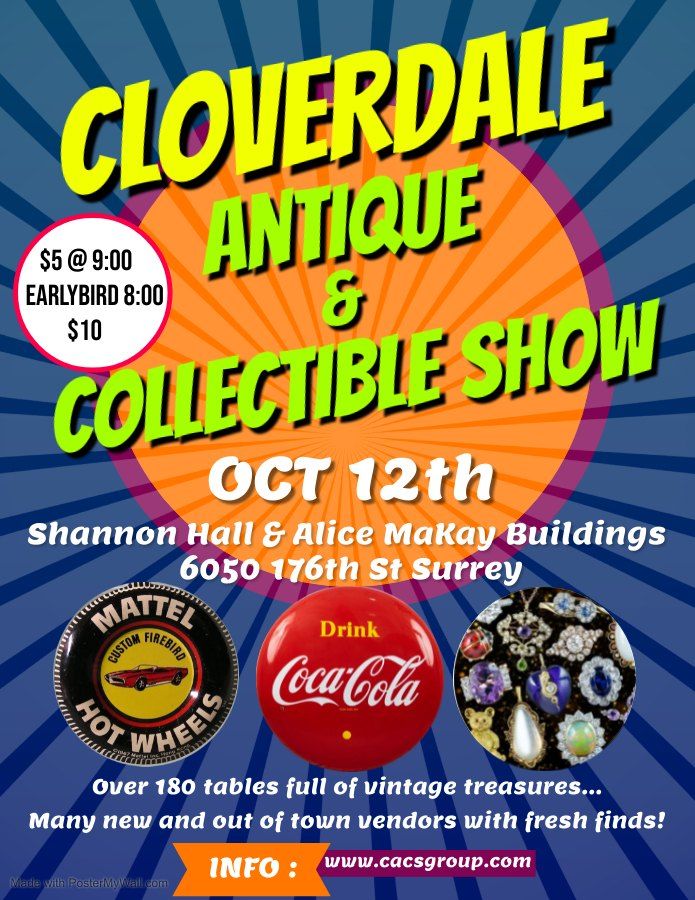 CLOVERDALE ANTIQUE & COLLECTIBLE SHOW