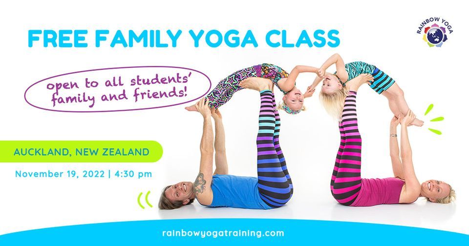 [AUCKLAND] Rainbow Yoga Training Free Family Class