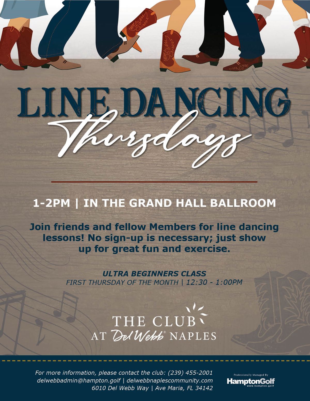 Line Dancing Thursdays