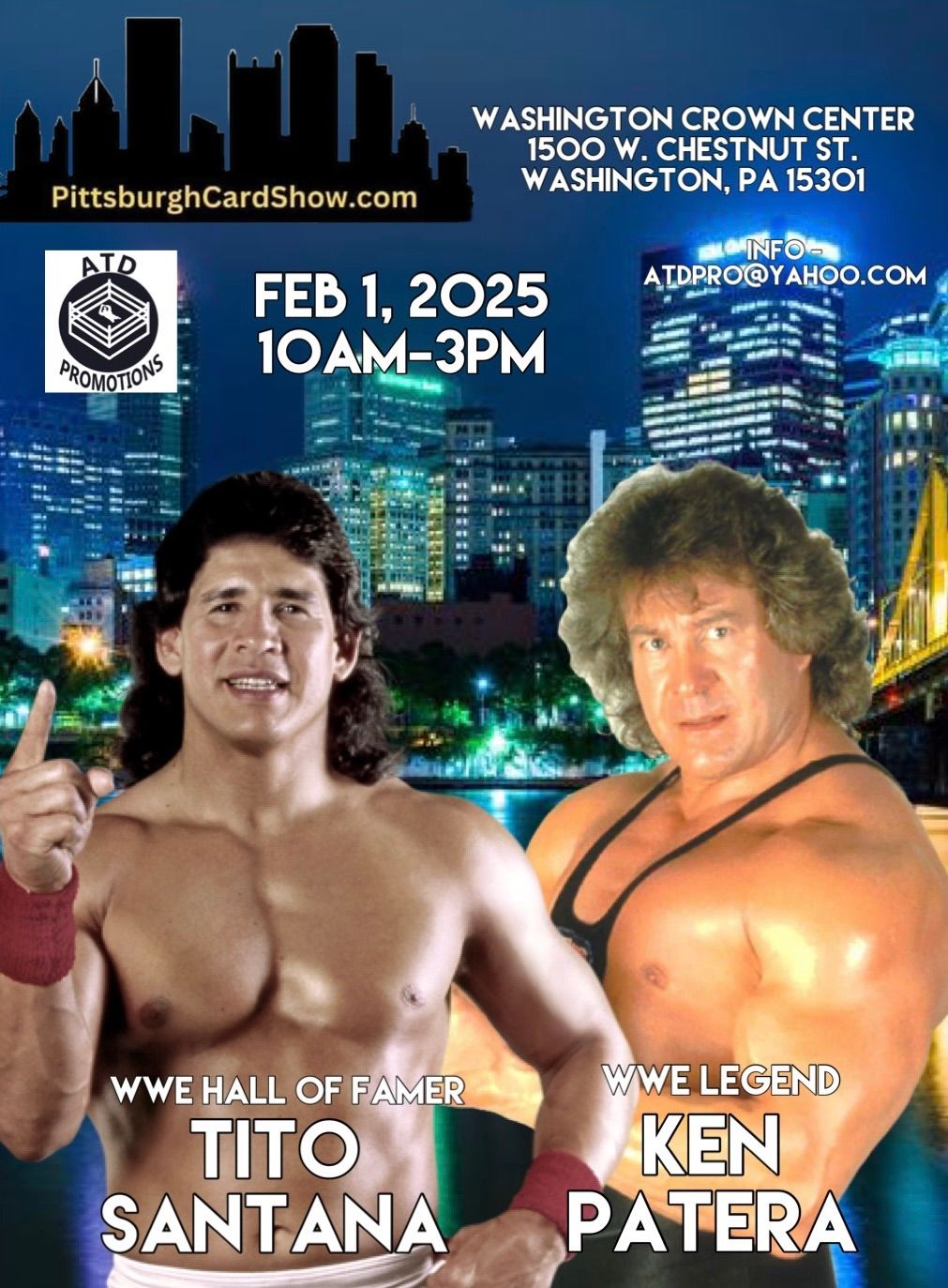 Tito Santana & Ken Patera Meet & Greet \u2022 Washington, PA