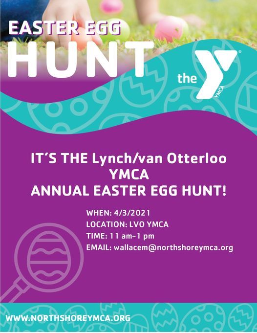 Easter Egg Hunt, Lynch/van Otterloo YMCA, Marblehead, 3 April 2021