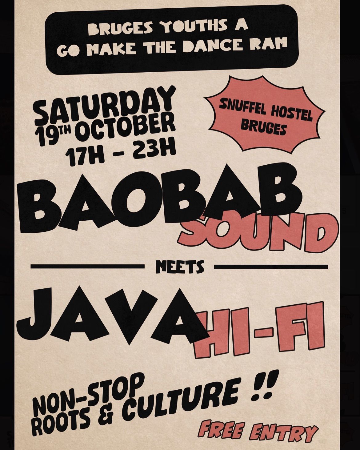 Baobab sound meets Java Hi-Fi.