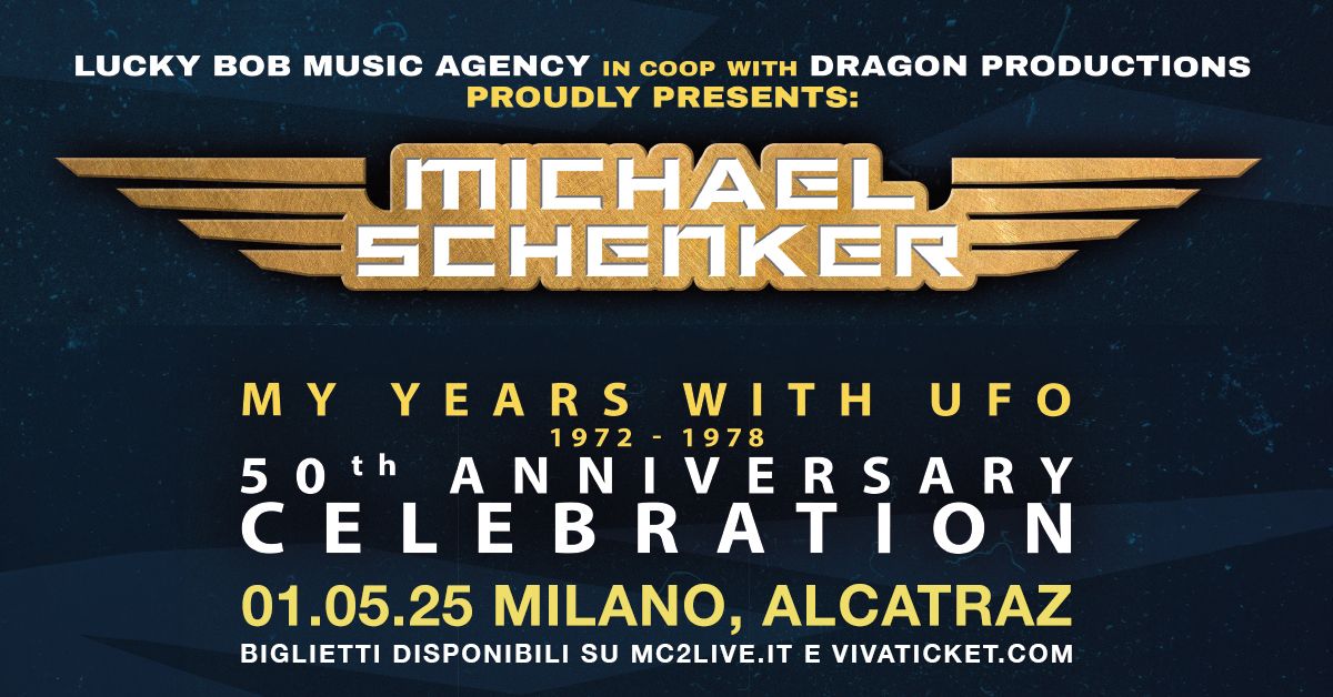 Michael Schenker - My Years With UFO | Milano, Alcatraz