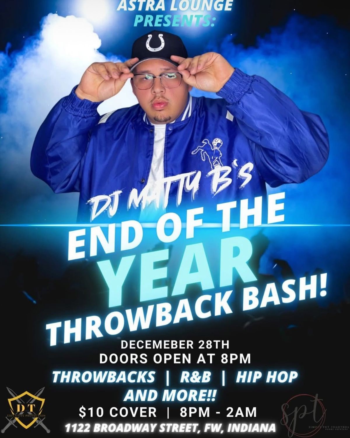 ASTRA LOUNGE PRESENTS: DJ Matty B\u2019s END OF THE YEAR THROWBACK BASH!