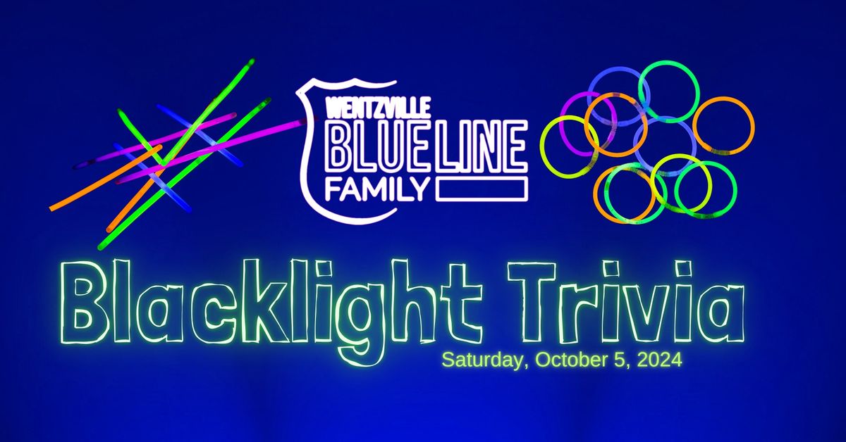 Blacklight Trivia Night