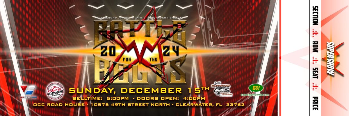 World Wrestling Network & OCC Road House Nation present WWN Battle For The Belts - Clearwater, FL