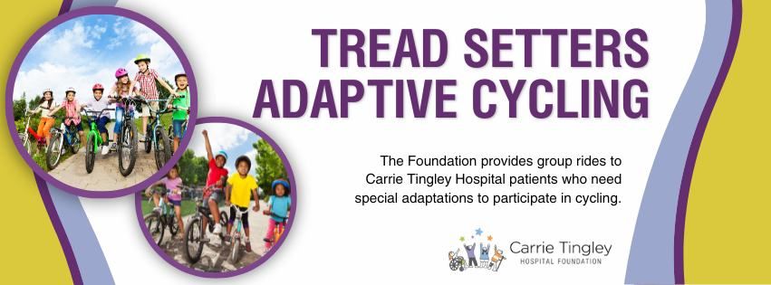 Tread Setters Adaptive Cycling for Carrie Tingley Hospital Patients