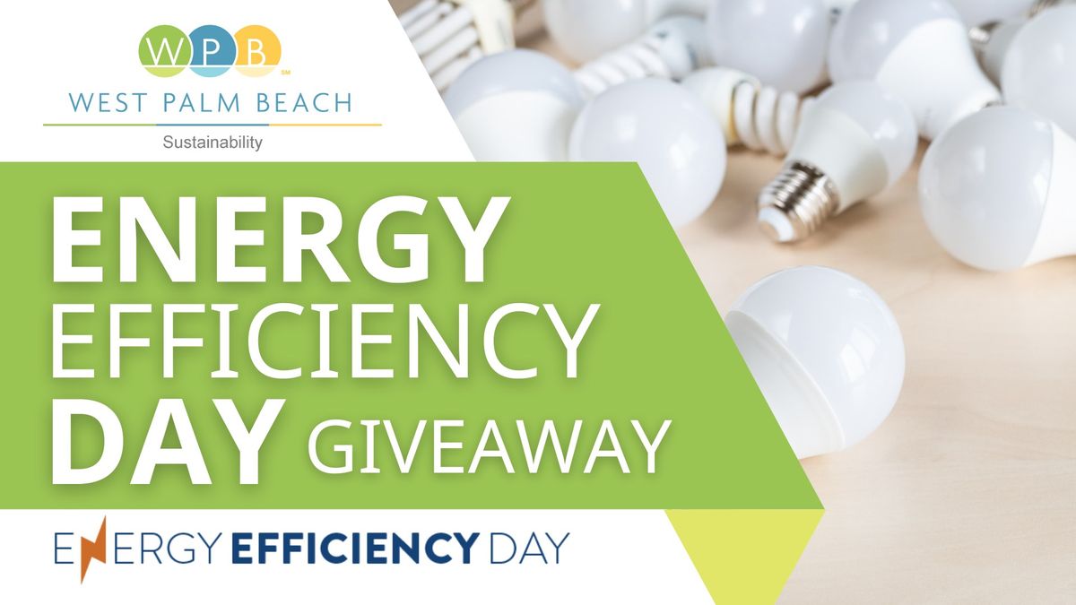 Energy Efficiency Day Giveaway