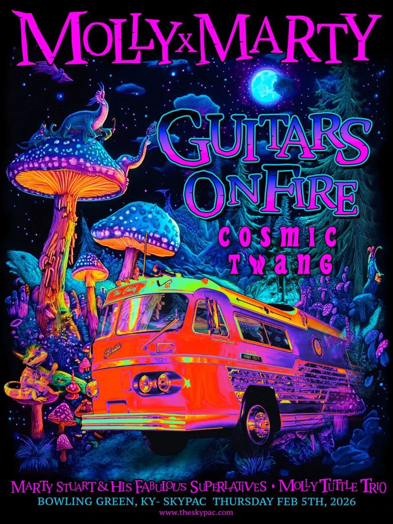 Marty Stuart: Cosmic Twang Guitars on Fire at Appell Center for the Performing Arts - Strand Theatre