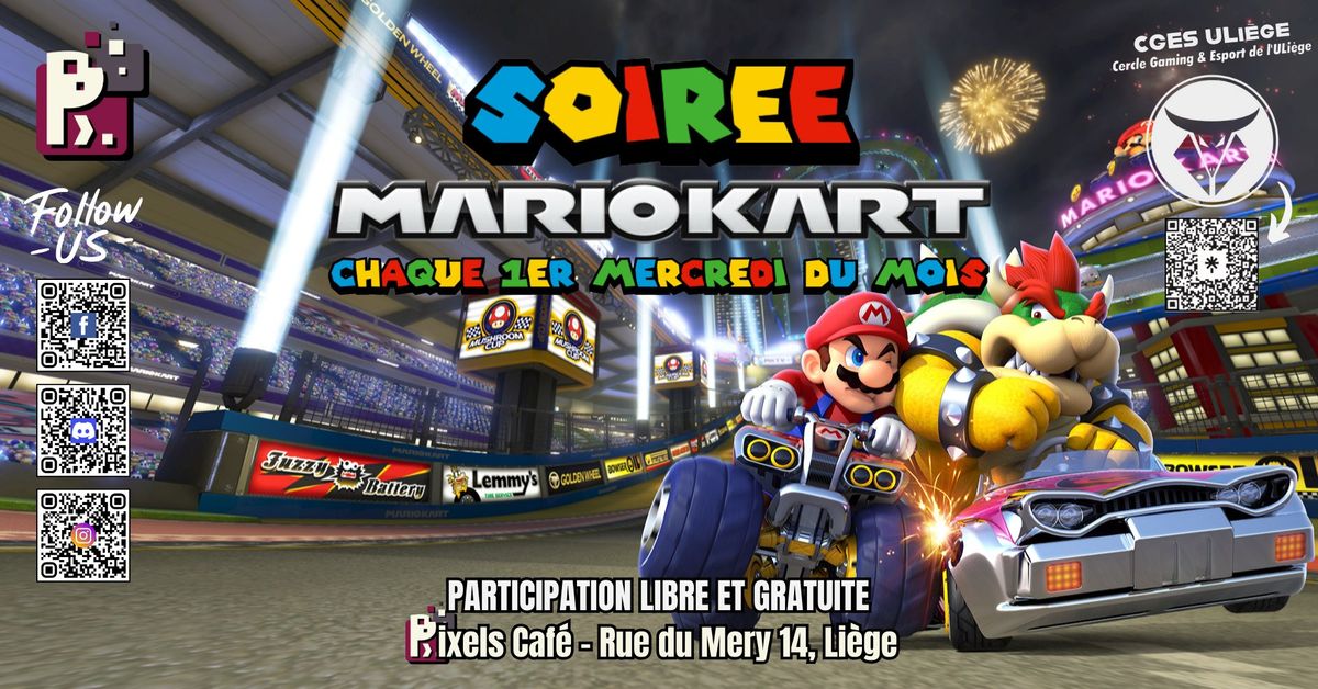 Soir\u00e9e Mario Kart \ud83c\udfae