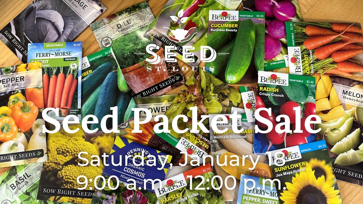 Seed Packet Sale