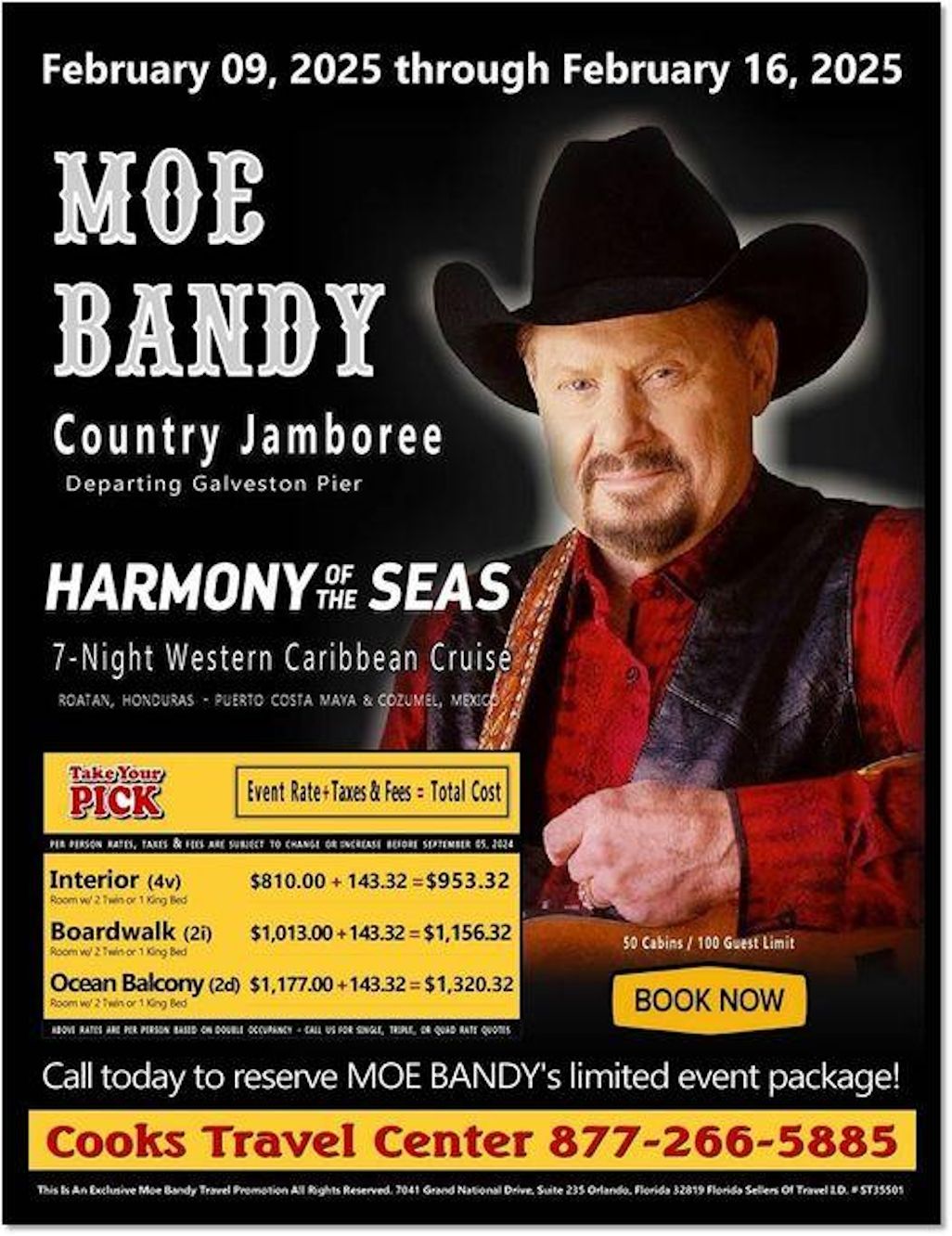 Moe Bandy at Old Town Theatre