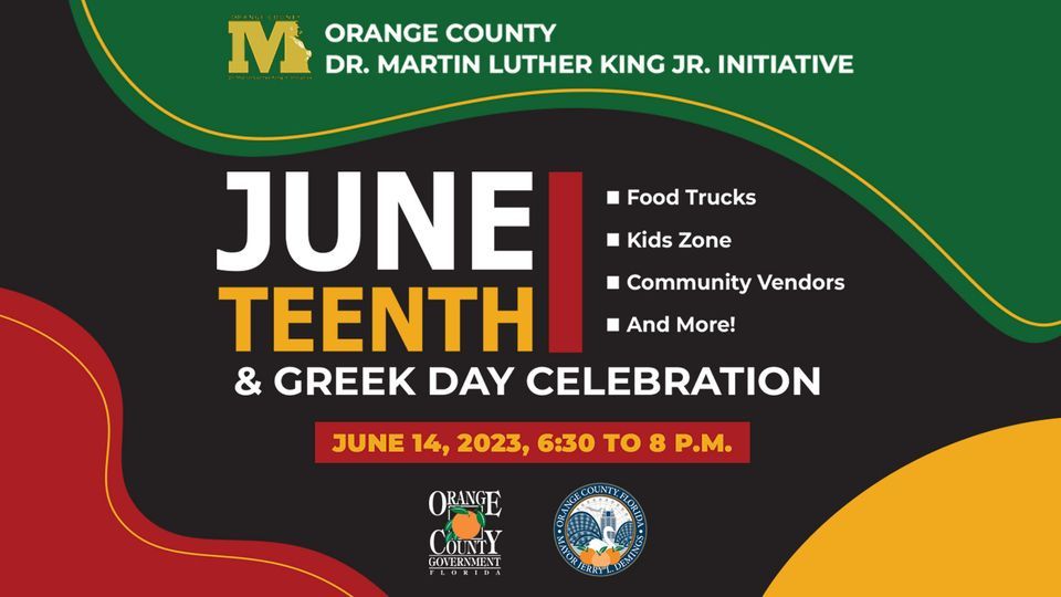 Orange County Juneteenth & Greek Day Celebration