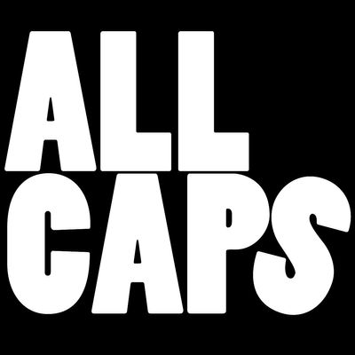 ALL CAPS