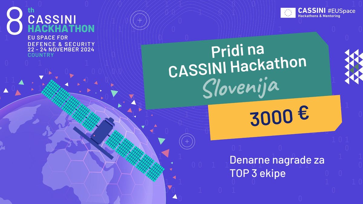 8. Mednarodni CASSINI Hackathon Slovenija