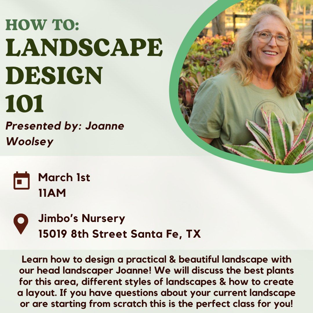 How To: Landscape Design 101