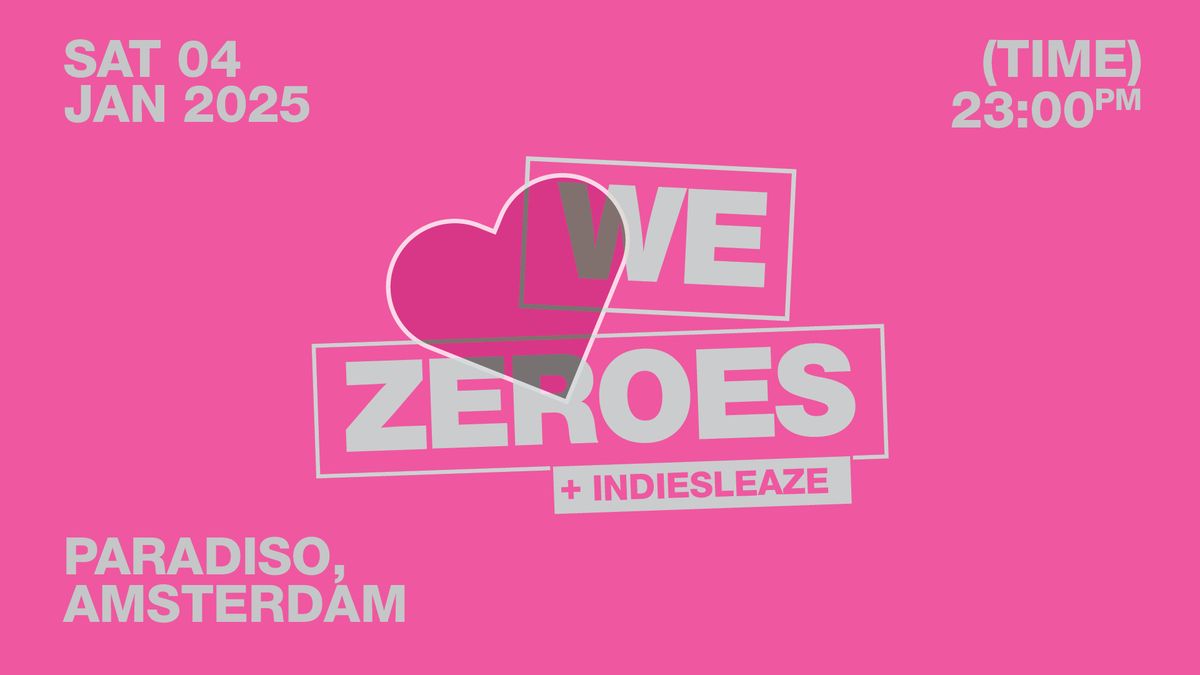 We Love 00s + indiesleaze in Paradiso