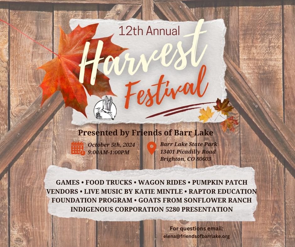 12th Annual Harvest Festival 