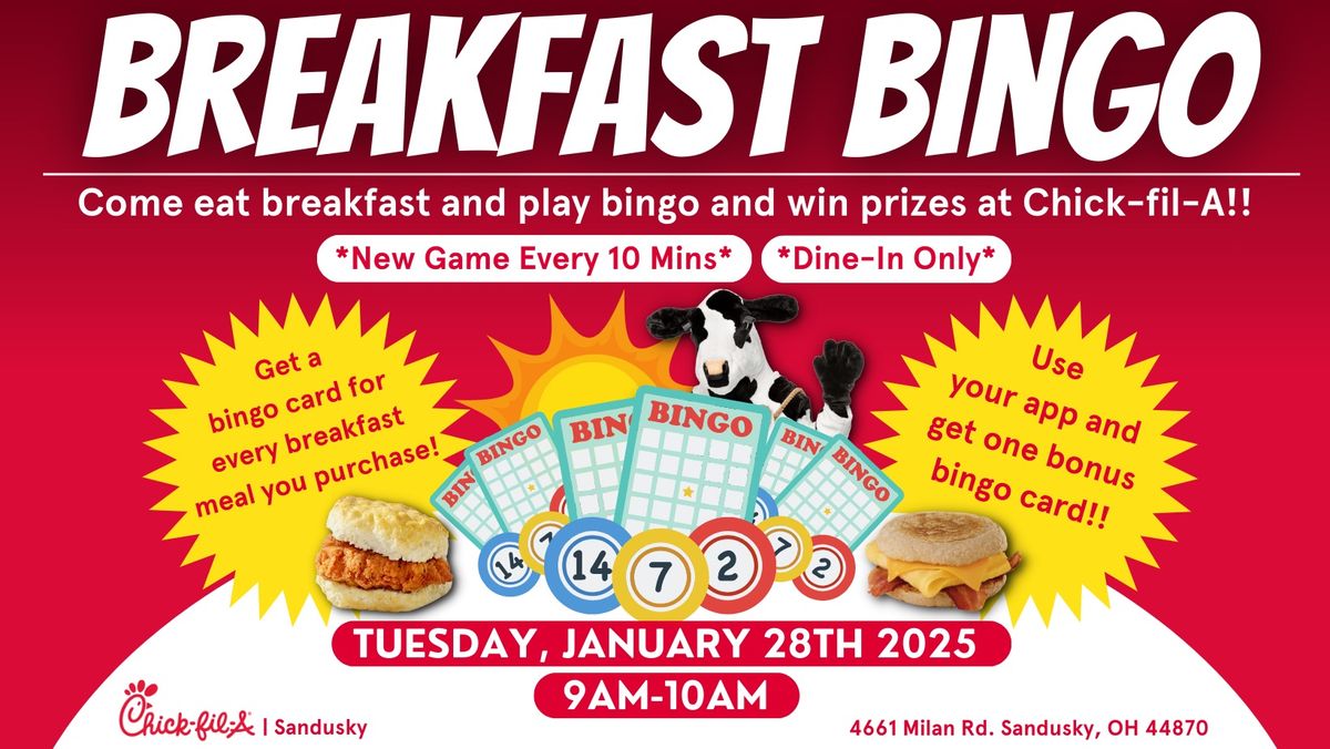 Breakfast Bingo!