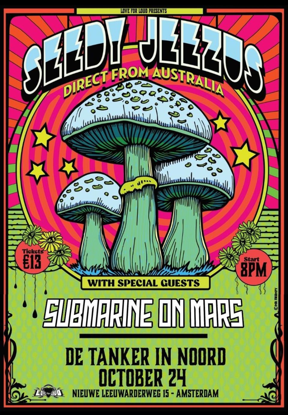 Seedy Jeezus + Submarine on Mars 