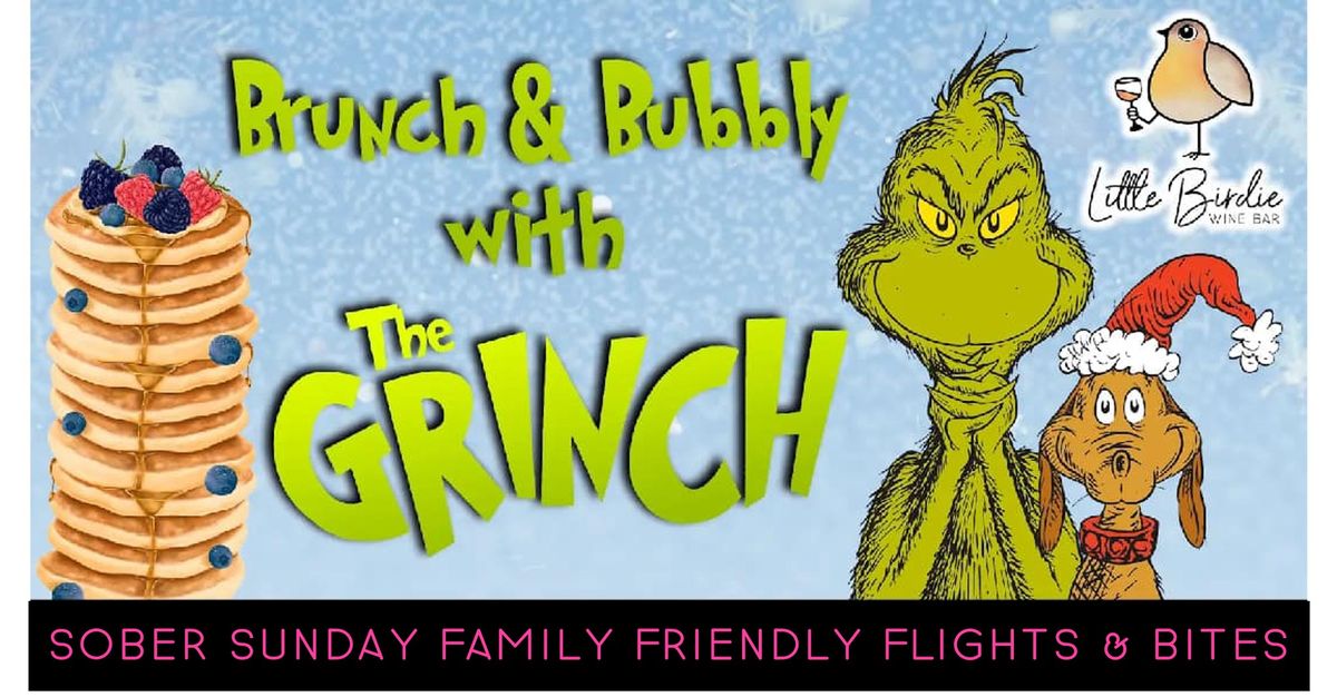 Sober Sunday Family Friendly Flights + Bites with The GRINCH!