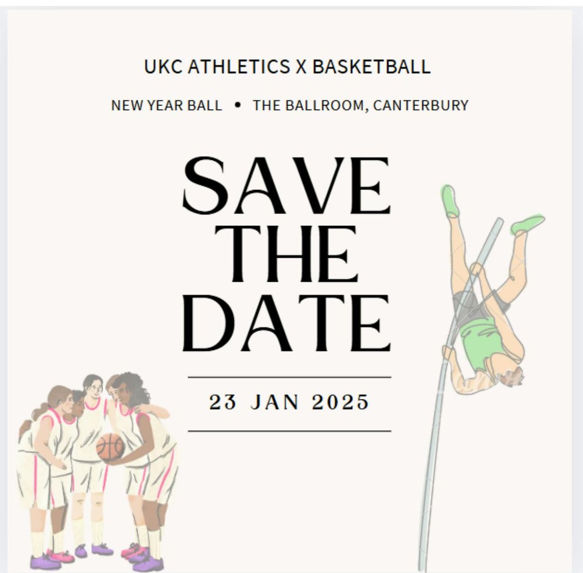 UKC ATHLETICS X WOMEN'S BASKETBALL NEW YEAR BALL