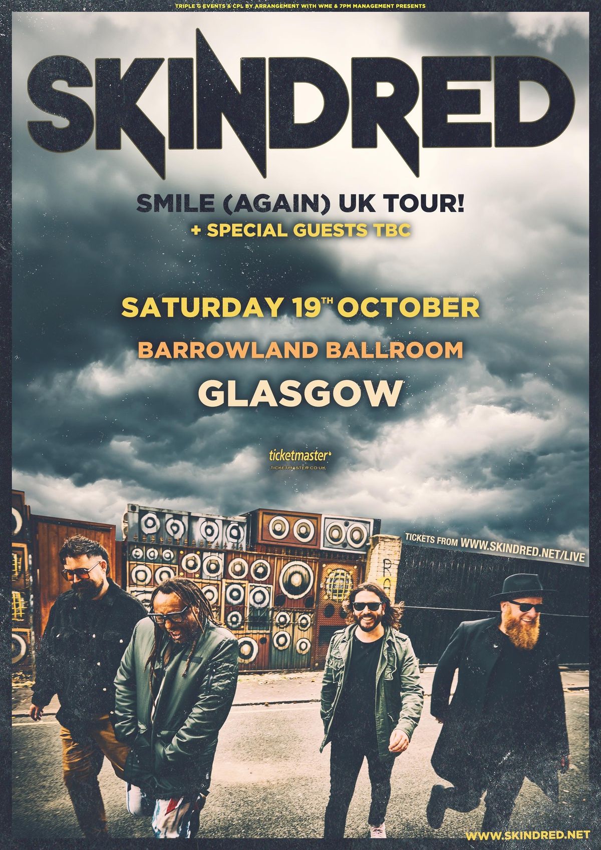 Skindred | Glasgow SOLD OUT