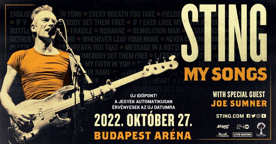 Sting | Budapest 2022