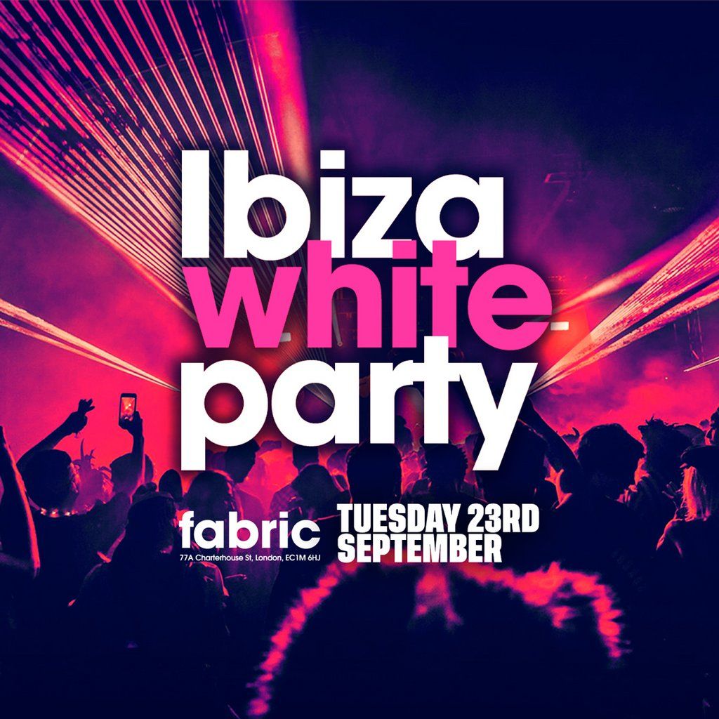 The 2025 Freshers Ibiza White Party at FABRIC!