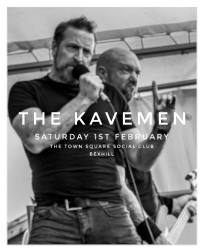 THE KAVEMEN live at The Town Square Social Club - Bexhill