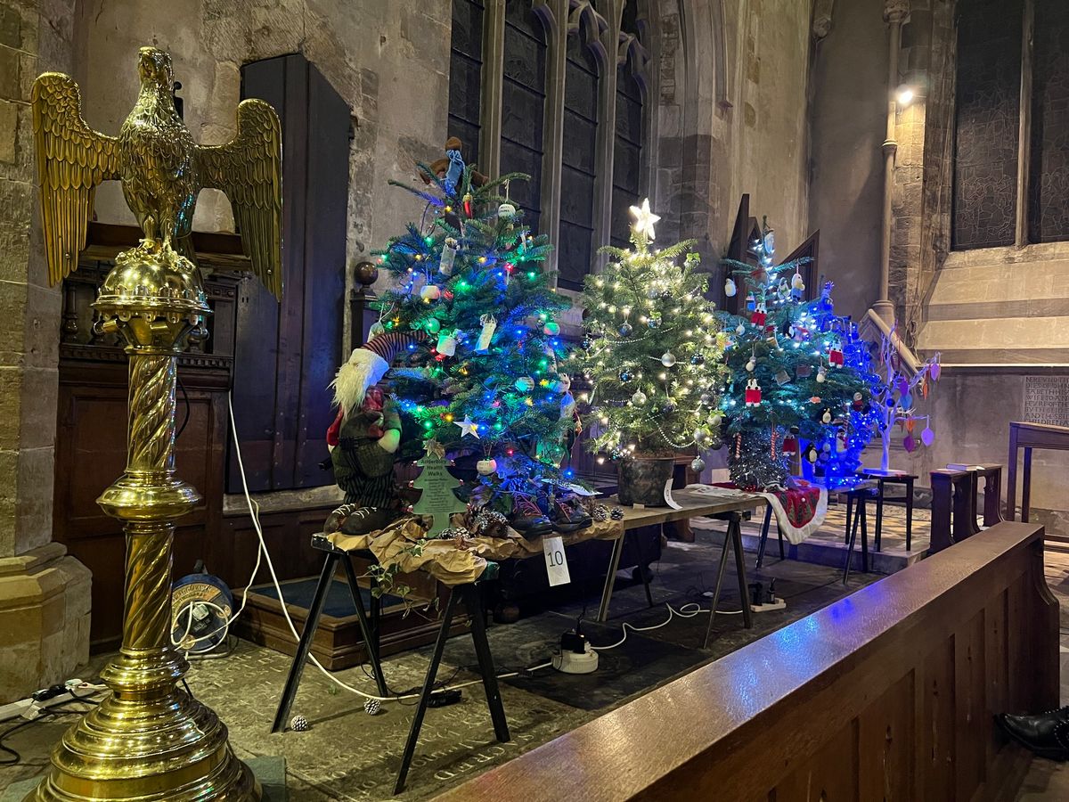 St. Mary's Church Adderbury Christmas Tree Festival 2024