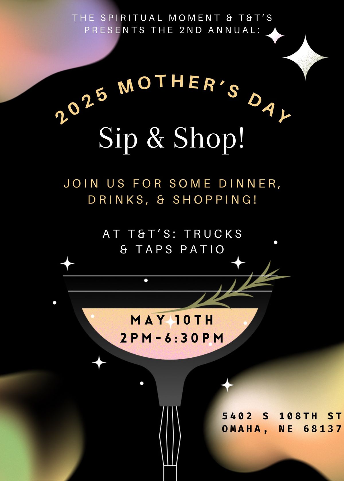 2nd Annual Mother\u2019s Day Sip & Shop