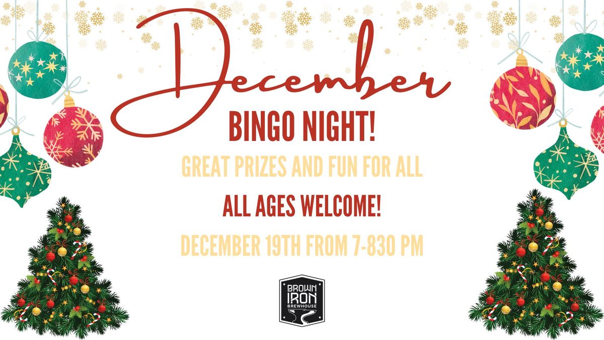 December Bingo Night