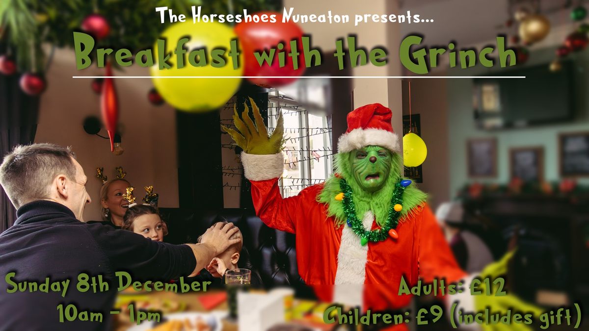 Breakfast with the Grinch 2024 @ The Horseshoes Nuneaton