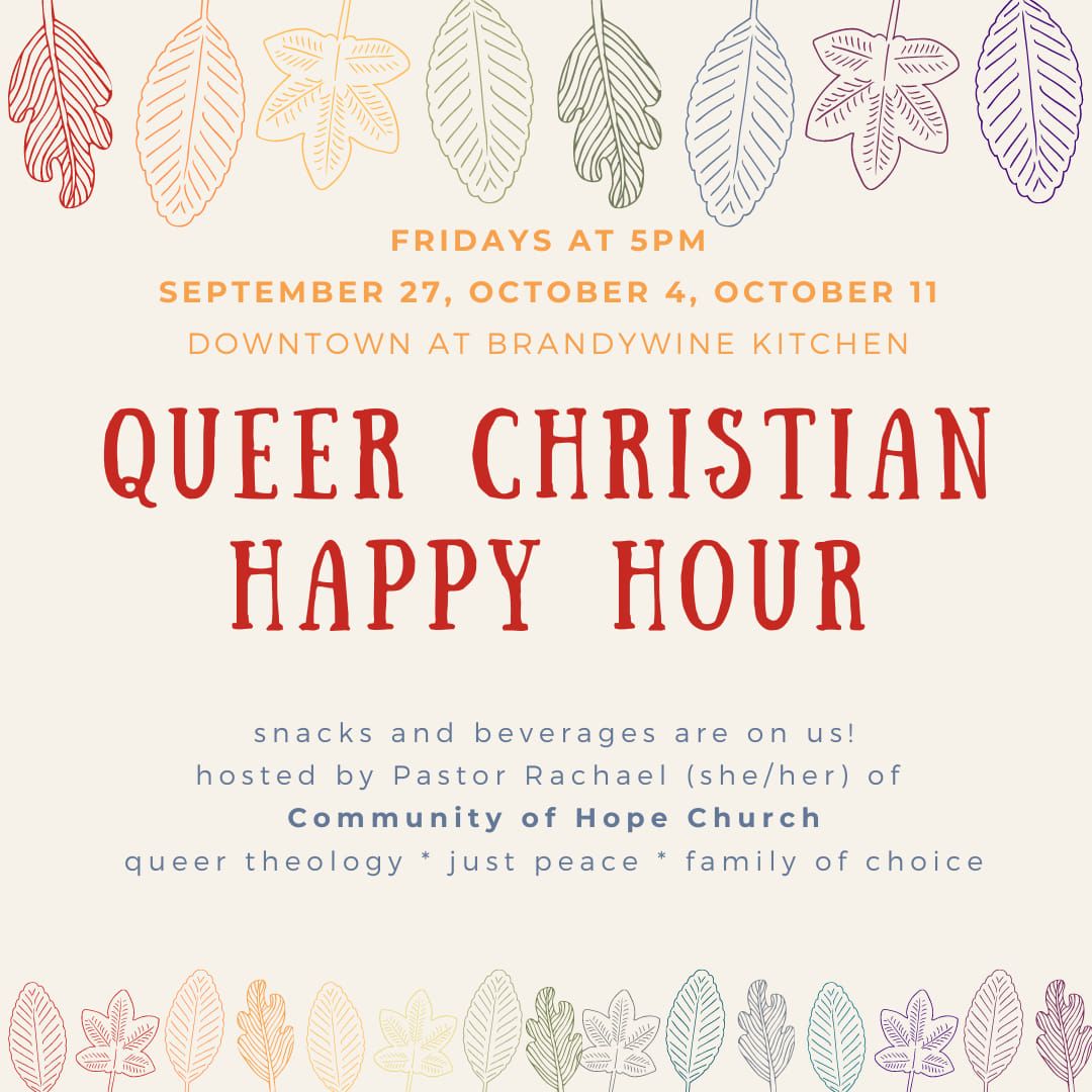 Queer Christian Happy Hour