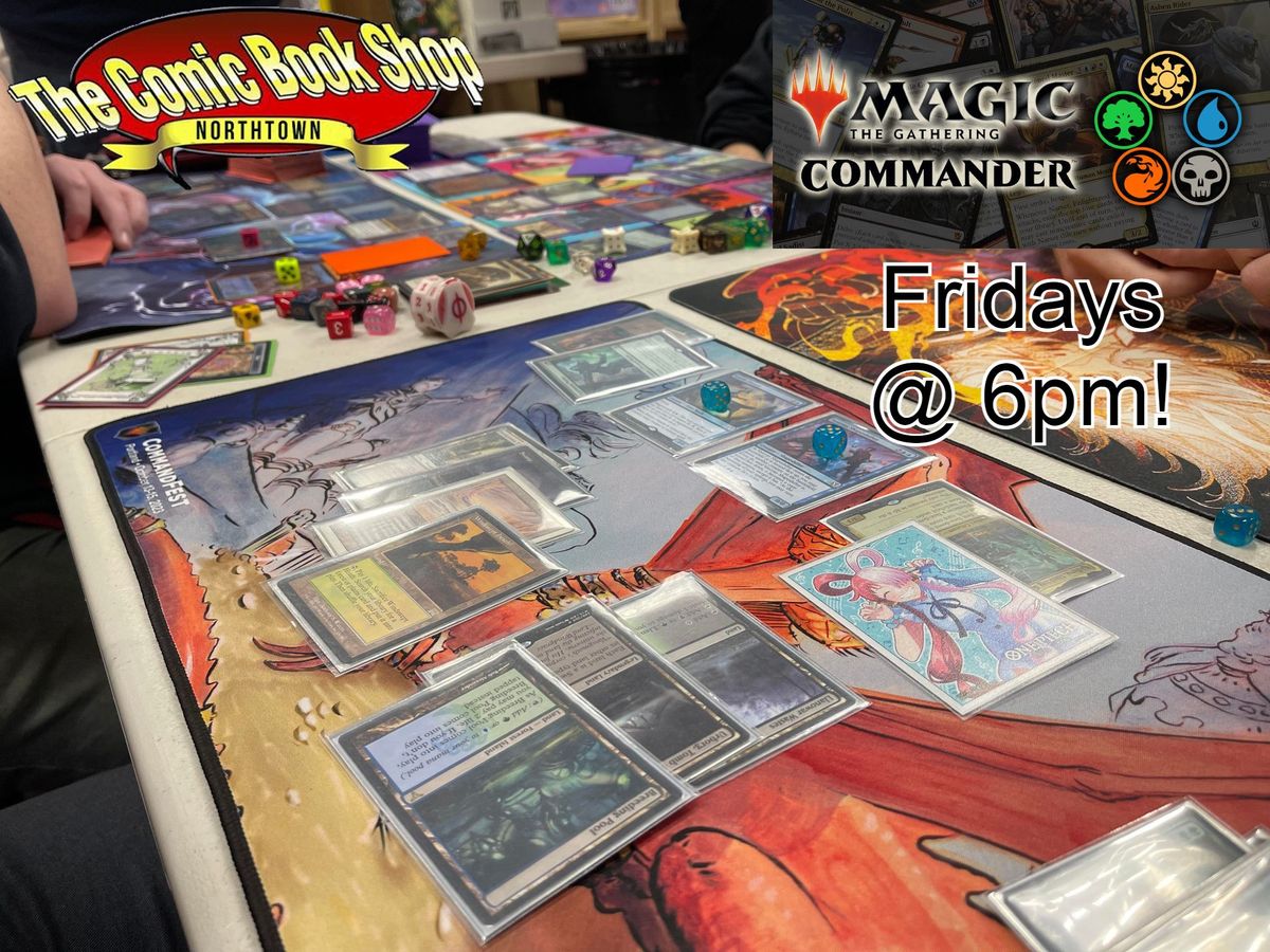 Magic the Gathering Commander Friday