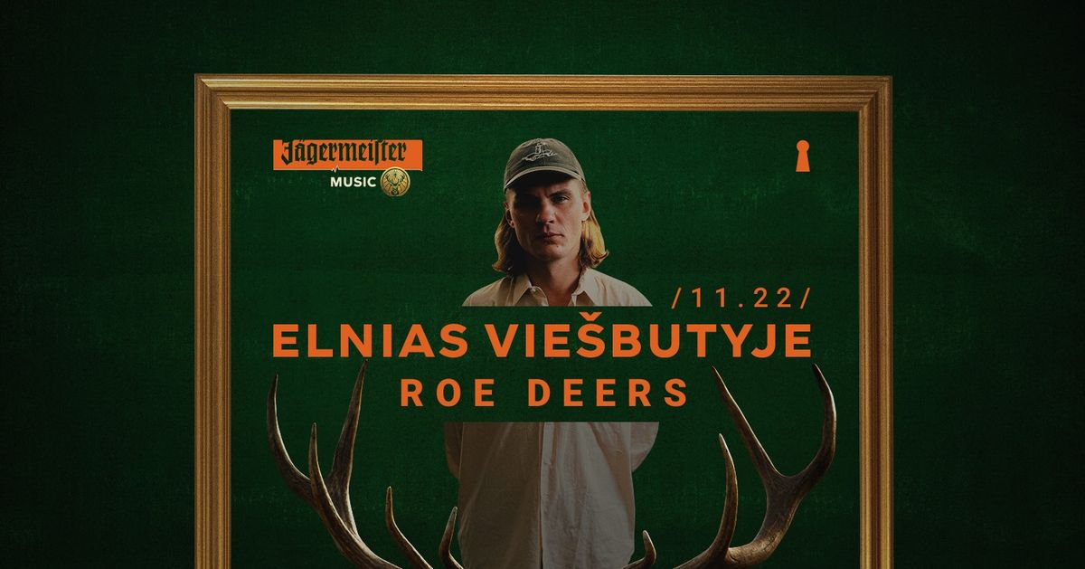 Elnias vie\u0161butyje: Roe Deers | 11.22