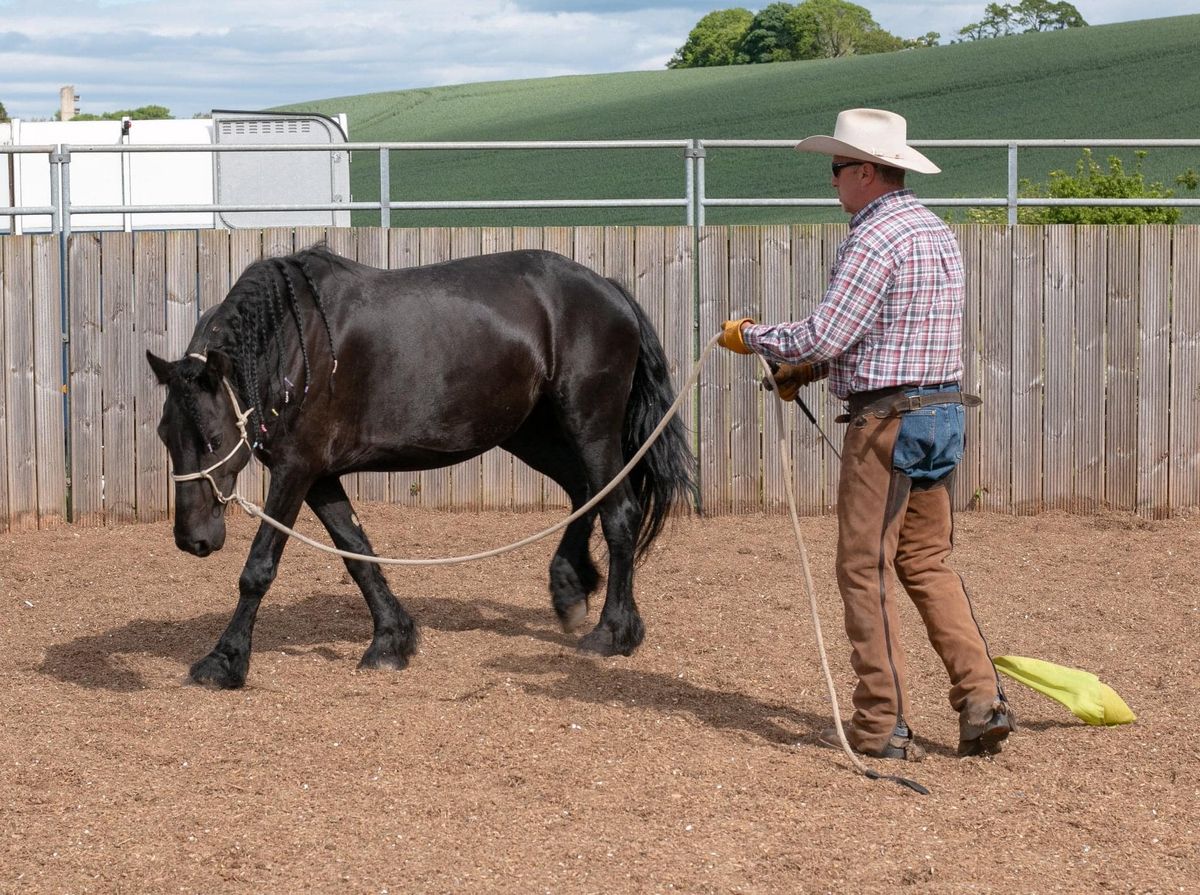 \ud83d\udd36 Clive Johnson \ud83d\udd36 - Horsemanship, Groundwork And Ridden Clinic - Sunday, 26th May