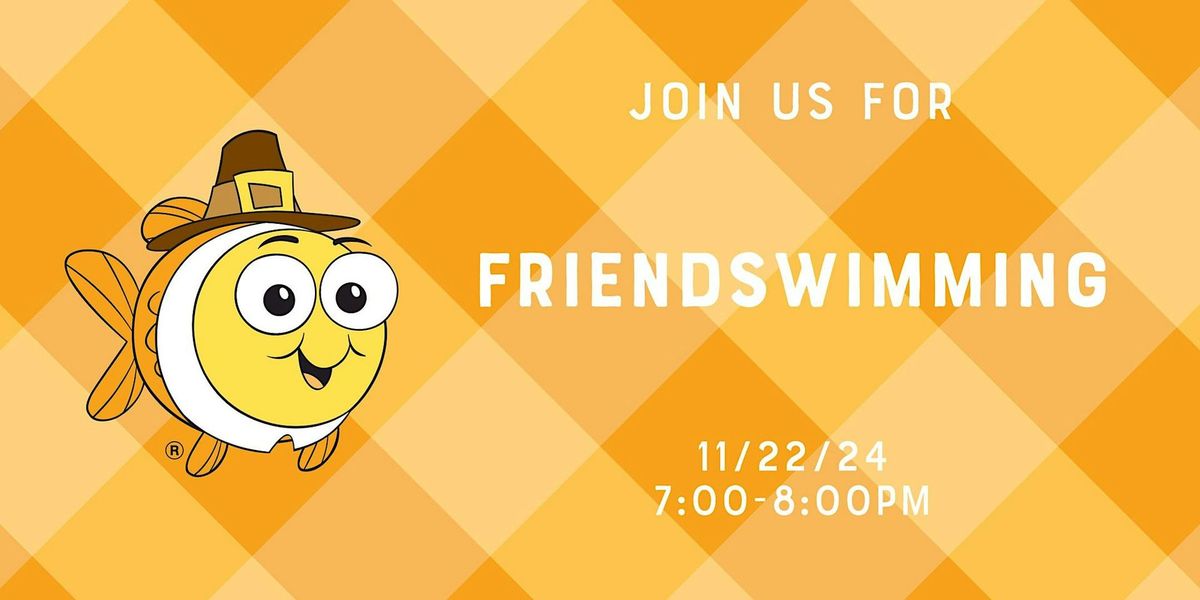 Join us for a Friendswimming!