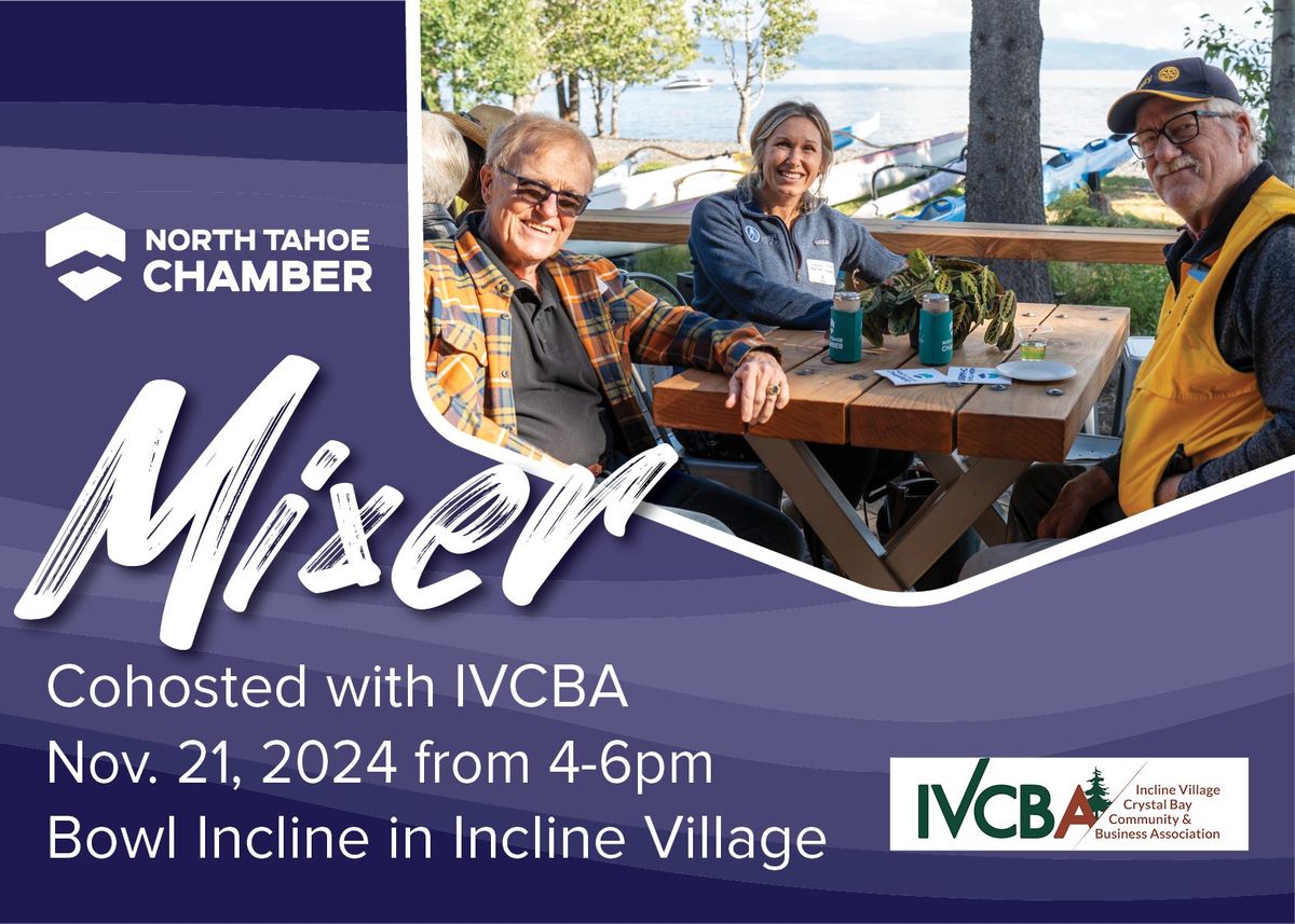 North Tahoe Chamber Mixer | November 21