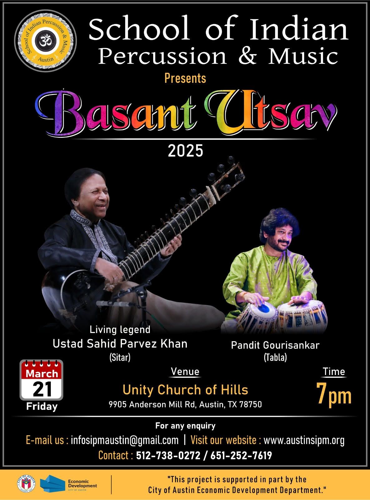 Basant Utsav 2025 | A Sitar Recital by Ustad Shahid Parvez Khan | Tabla Pt. Gourisankar