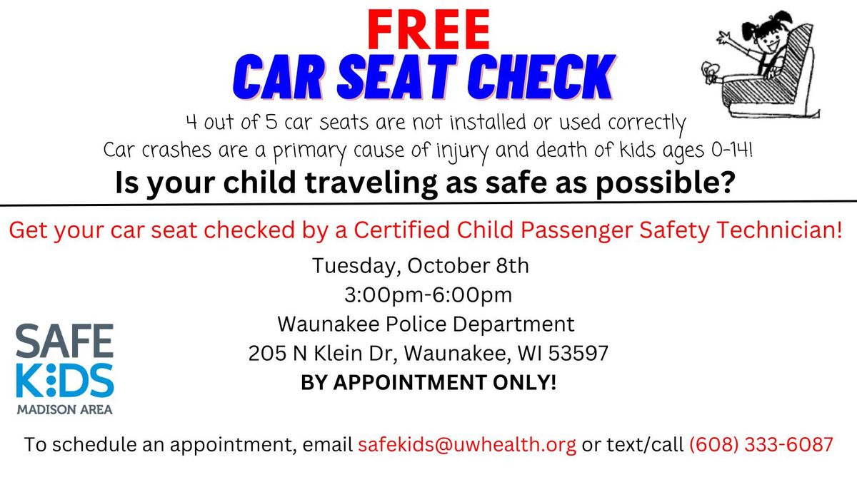 Free Car Seat Check Event 